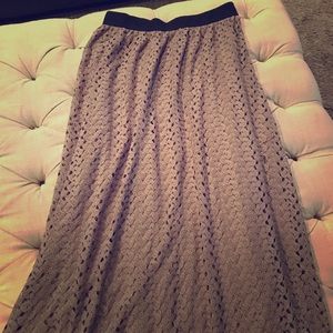 LuLaRoe long crotchet skirt